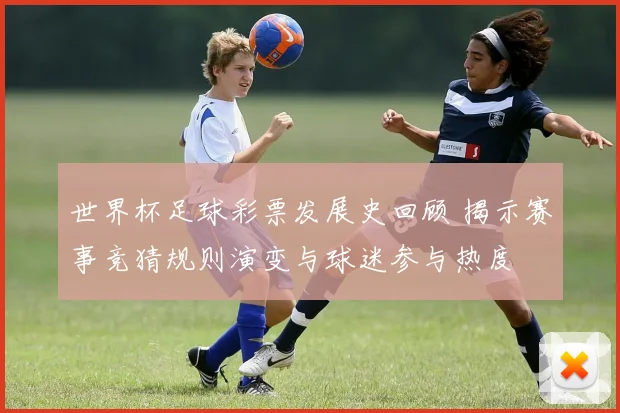 世界杯足球彩票发展史回顾 揭示赛事竞猜规则演变与球迷参与热度