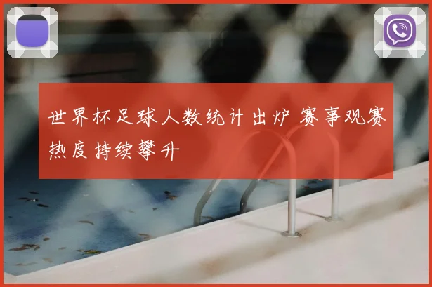 世界杯足球人数统计出炉 赛事观赛热度持续攀升