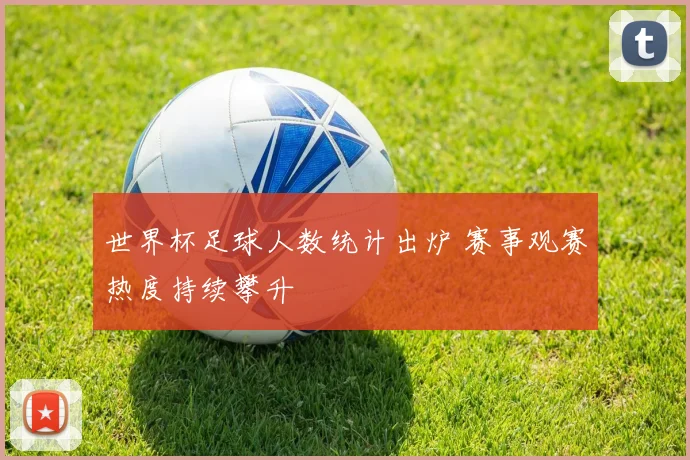 世界杯足球人数统计出炉 赛事观赛热度持续攀升